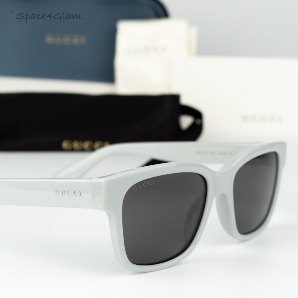 Gucci Men Sunglasses Grey Square GG1716S 005 BRAND NEW - Picture 4 of 7